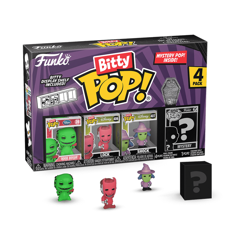Bitty Pop! The Nightmare Before Christmas 4-Pack Series 1