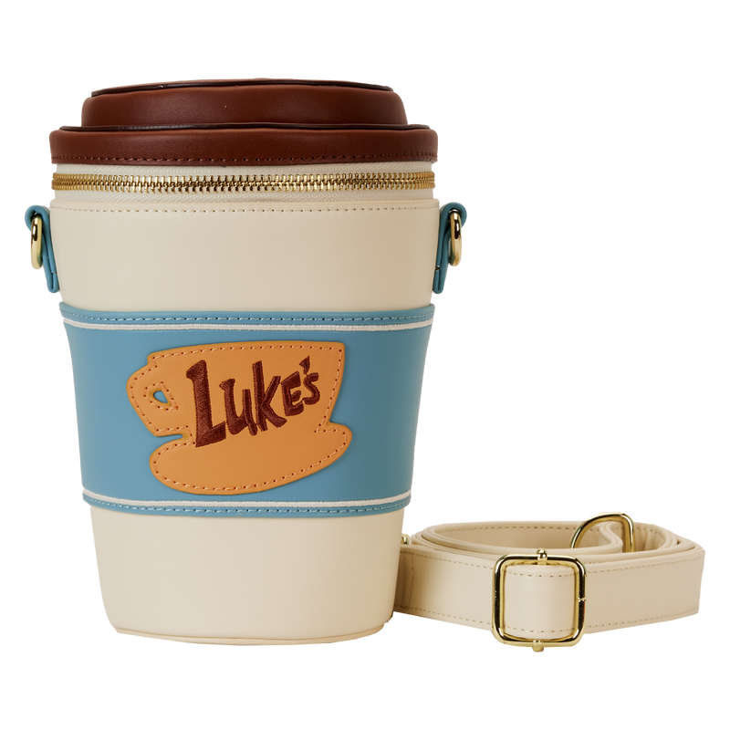 Gilmore Girls Luke's Diner To-Go Coffee Cup Figural Crossbody Bag