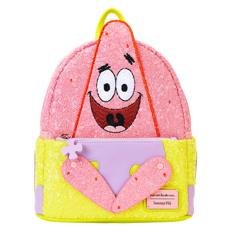 Limited Edition SpongeBob SquarePants Patrick Star Sequin Cosplay Mini Backpack