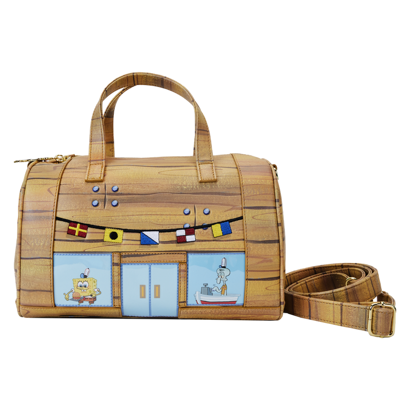 SpongeBob SquarePants 25th Anniversary Krusty Krab Figural Crossbody Bag