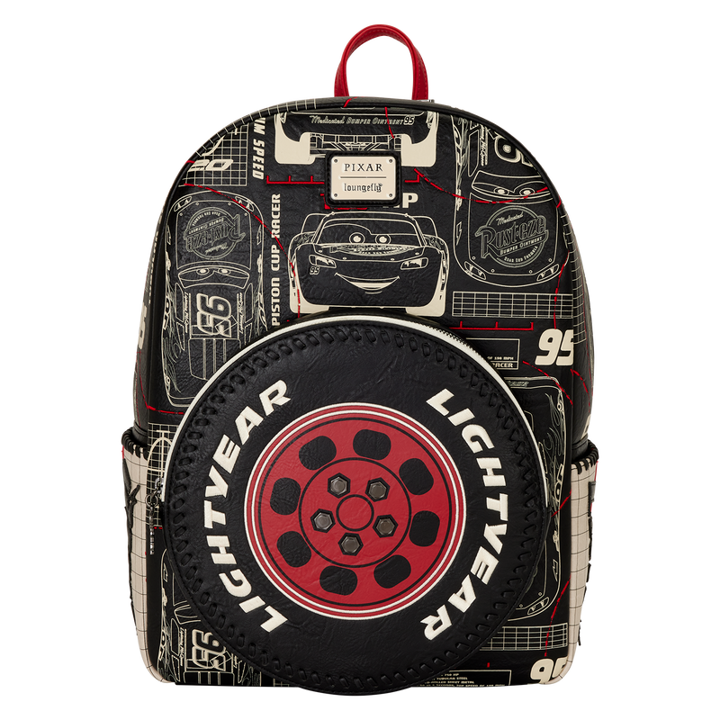 Cars Lightning McQueen Full-Size Backpack