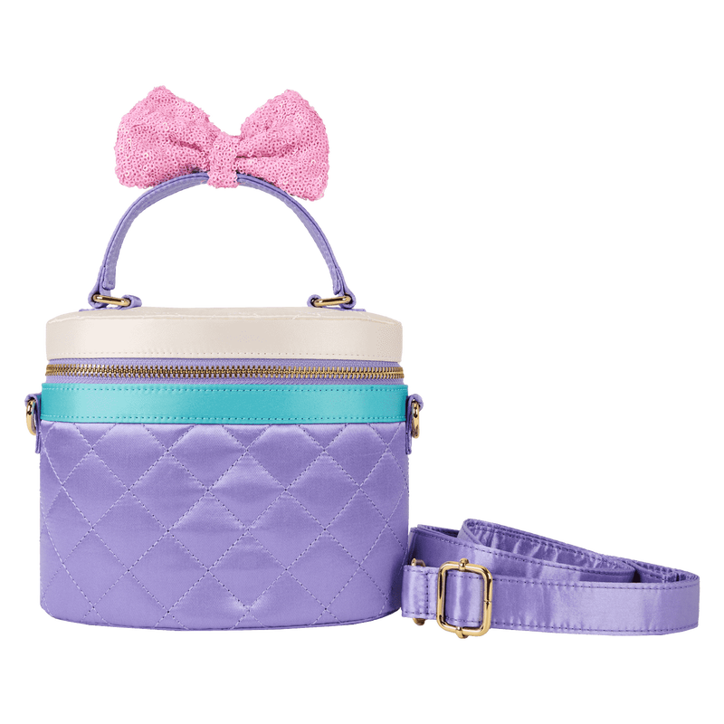 Daisy Duck 85th Anniversary Sequin Quilted Crossbody Bag